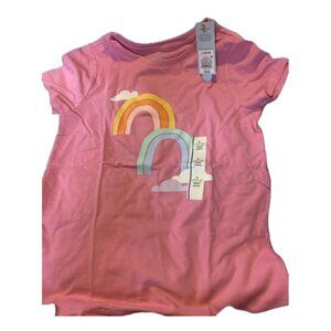 NWT Cat & Jack Pink T-Shirt Size Large 10/12